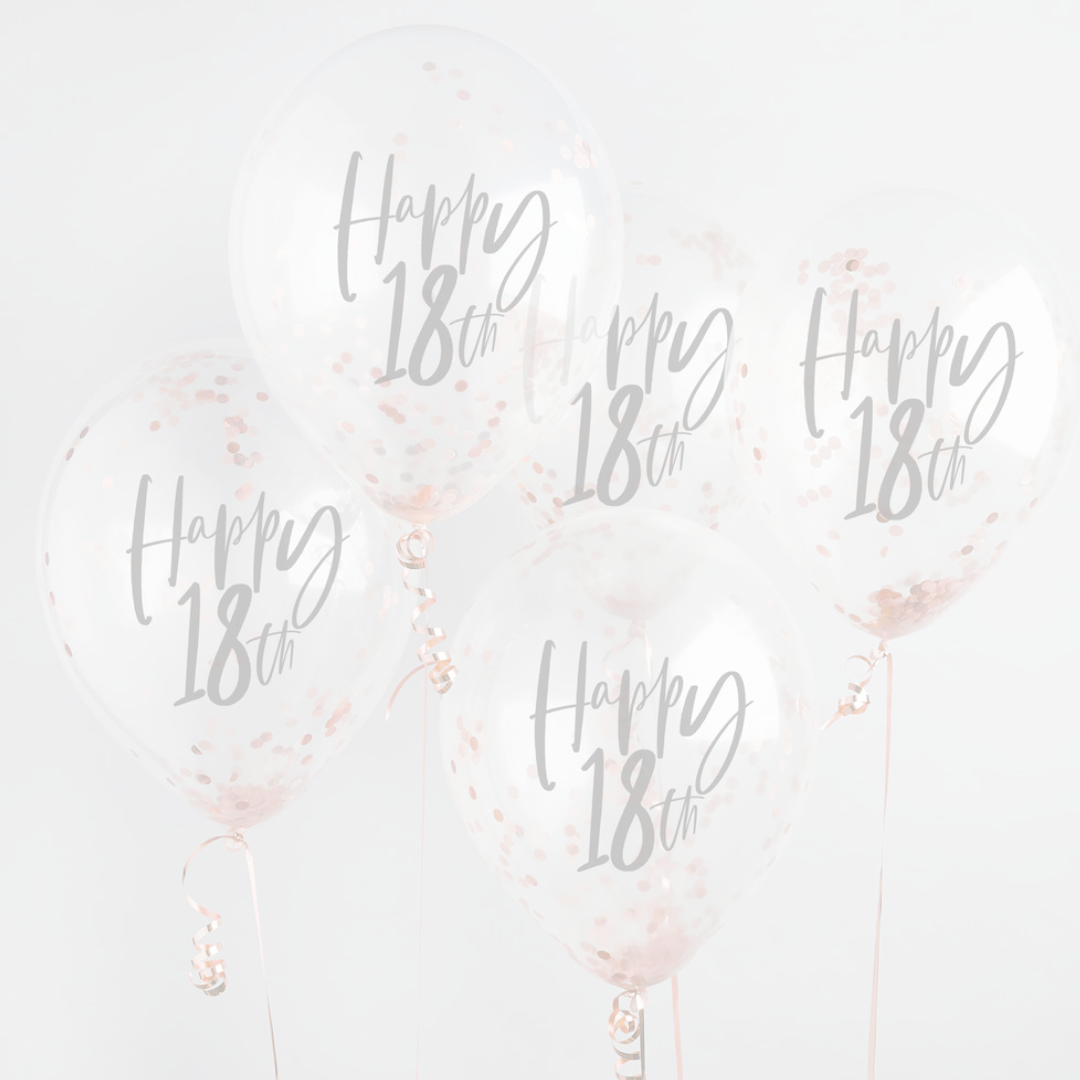 Rose Gold Balloons