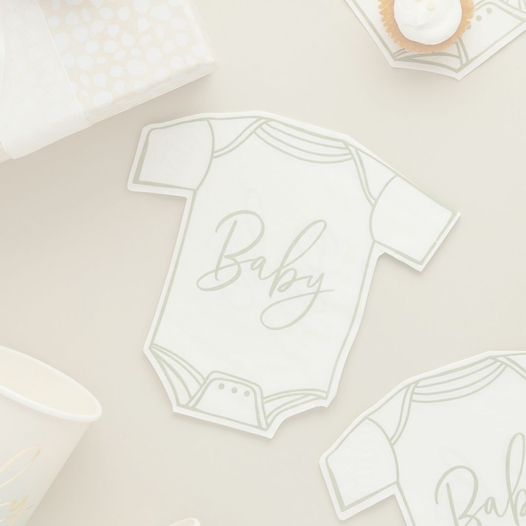 Sage Green Baby Shower Decorations & Supplies
