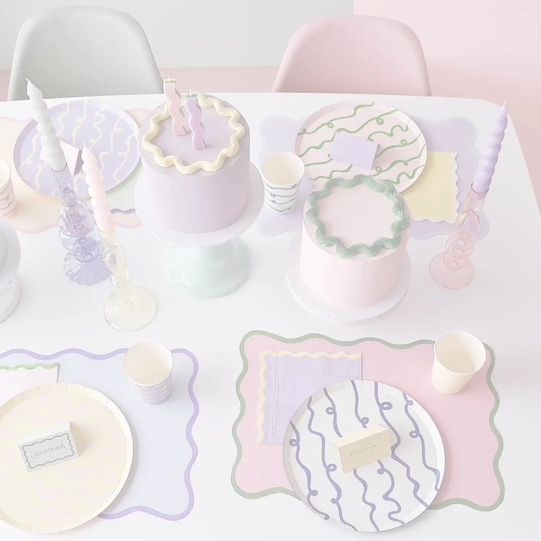 Pastel Wave Jolie Fête UK - Party Supplies & Gifts