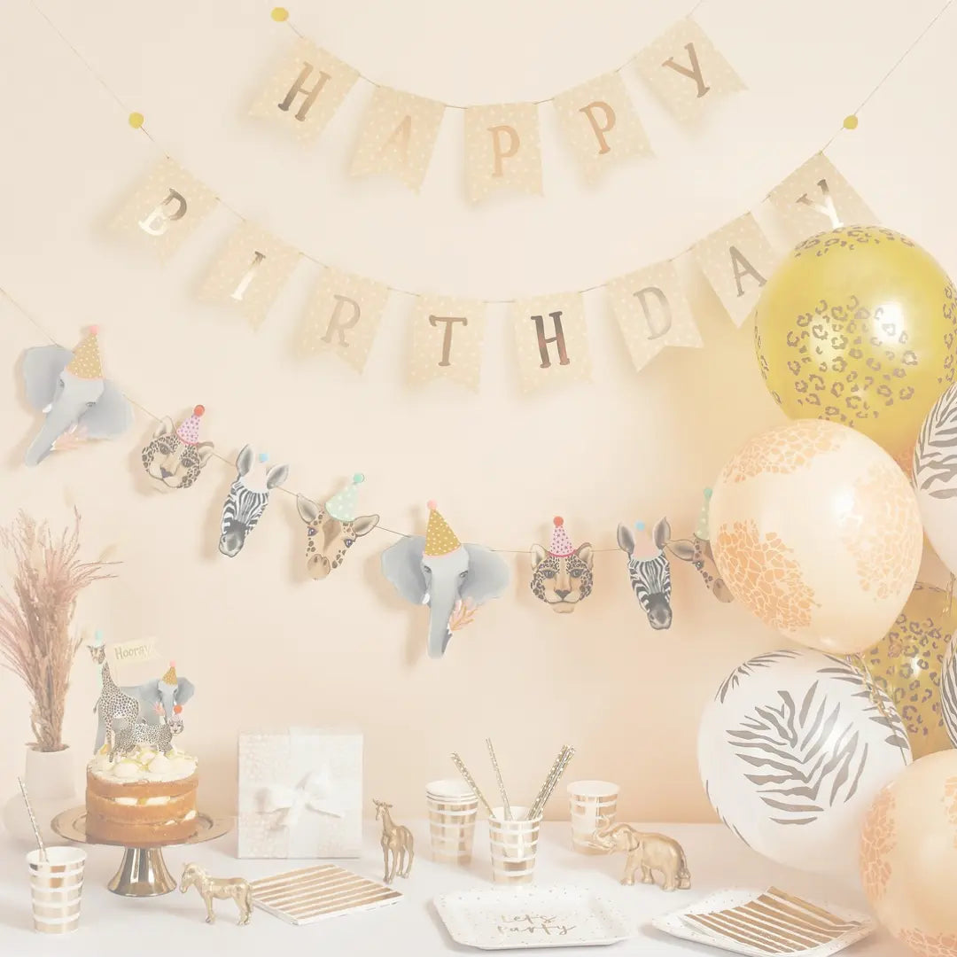 Safari Animals - Party Decorations & Tableware Jolie Fête UK - Party Supplies & Gifts