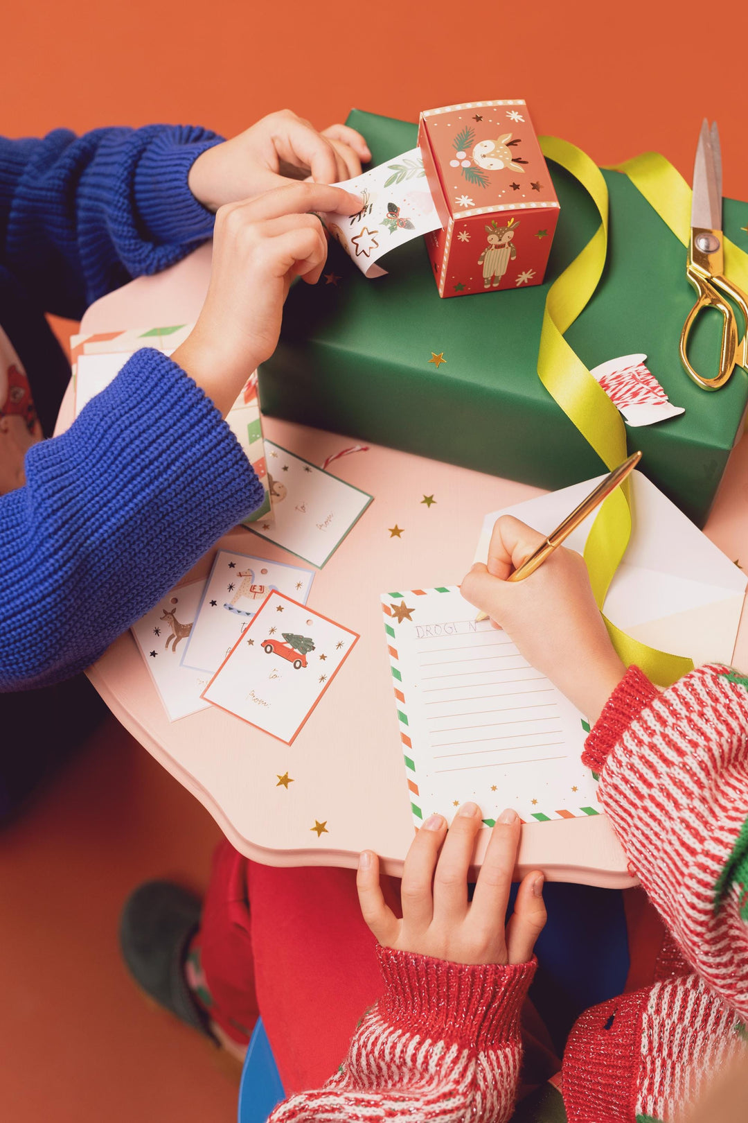 Christmas Mini Stickers & Tags - Christmas Gift Tags - Christmas Wrapping - Christmas Presents - Festive Gift Labels - Pack Of 68 - Jolie Fete UK