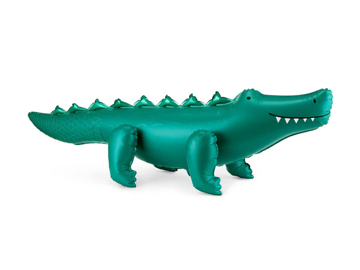 Crocodile Balloon - Standing Foil Balloon - Safari Birthday Decor - Jungle Animal Balloons - Wild One Party-Kids Party Balloon-Air Fill Only - Jolie Fete UK