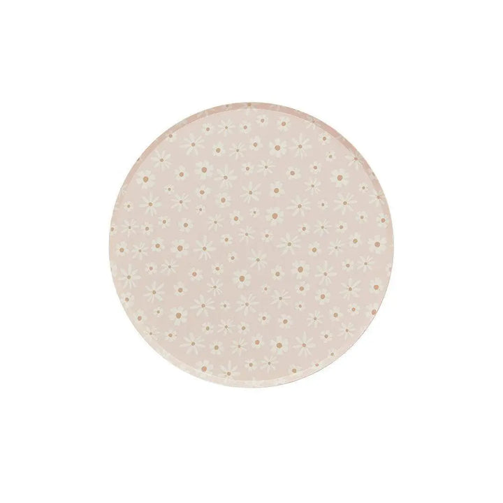 Daisy Paper Plates - Ditsy Floral Summer Birthday Party Tableware - Hen Party & Baby Shower Tea Party Decorations - Cottagecore - Pack of 8 - Jolie Fete UK