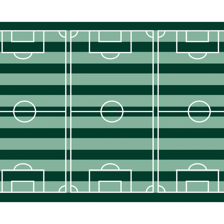 Football Pitch Disposable Tablecloth - Soccer Field Table Cover - Match Day Party Decorations - Kids Sports Birthday Tableware -120 x 180 cm - Jolie Fete UK