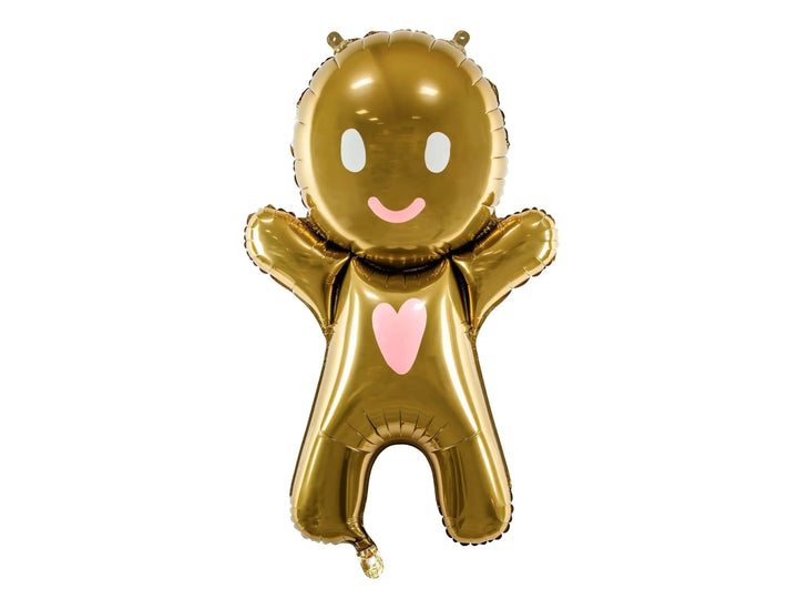 Gingerbread Man Balloon - Gingerbread Man Christmas Balloon - Kids Christmas Balloon - Candy Party Balloon - Christmas Party Balloon - Jolie Fete UK