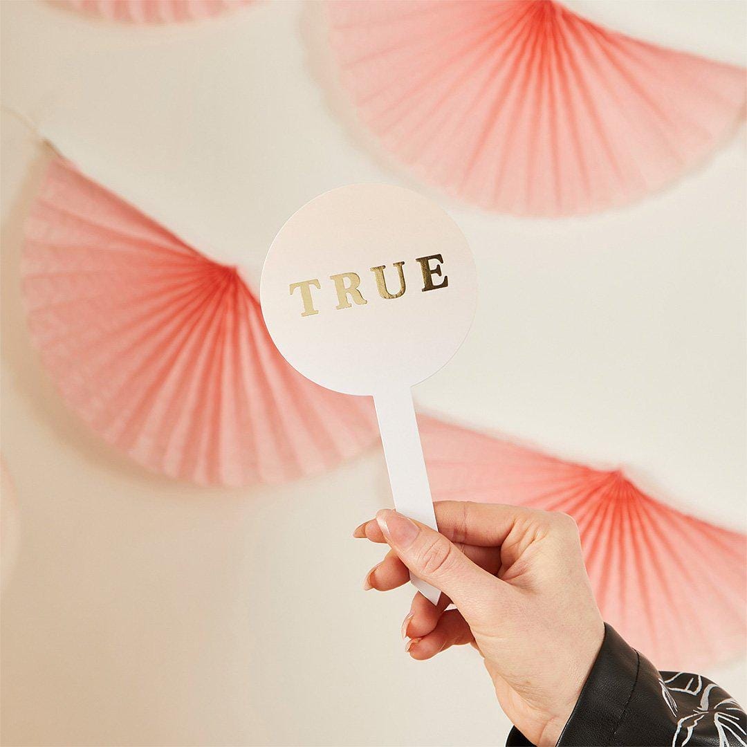 Hen Party Game Pack - Set of 4 Trivia Games -Icebreaker Hen Do Activities-Would She Rather, Never Have I Ever, Bride Stories-Bride Tribe Fun - Jolie Fete UK