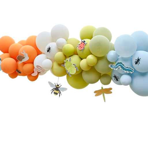 Bug Party Balloon Arch with Card Bugs - Bugging Out - Ginger Ray - Jolie Fete UK