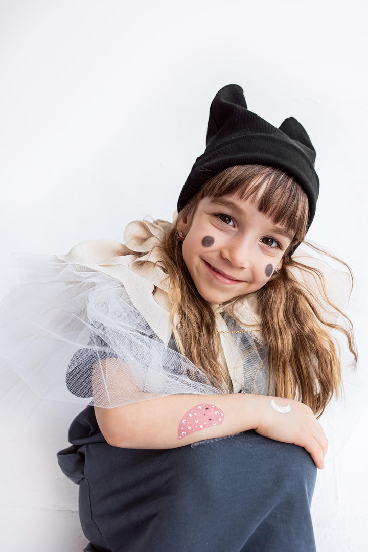 Halloween Temporary Tattoos - Kids Halloween Tattoos - Kids Halloween Party - Cute Halloween - Halloween Dress Up - Jolie Fete UK