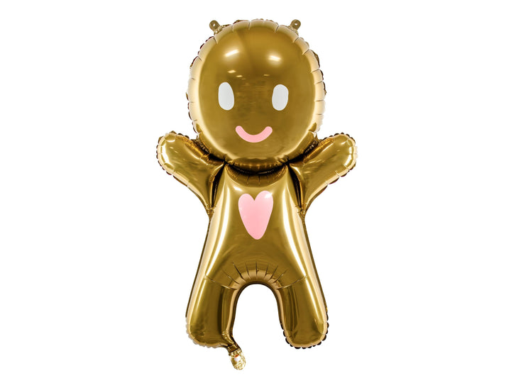 Gingerbread Man Balloon - Gingerbread Man Christmas Balloon - Kids Christmas Balloon - Candy Party Balloon - Christmas Party Balloon - Jolie Fete UK