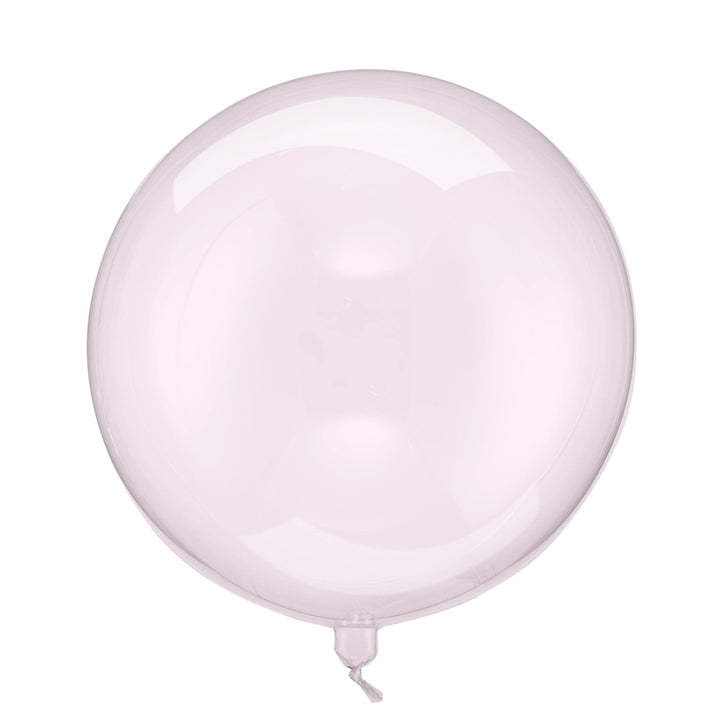 Clear Pink 16" Balloon - Transparent Bubble Balloon - Pink Sphere Balloon - Mermaid Party Balloons - Under The Sea Party Theme - Dive Into 5 - Jolie Fete UK