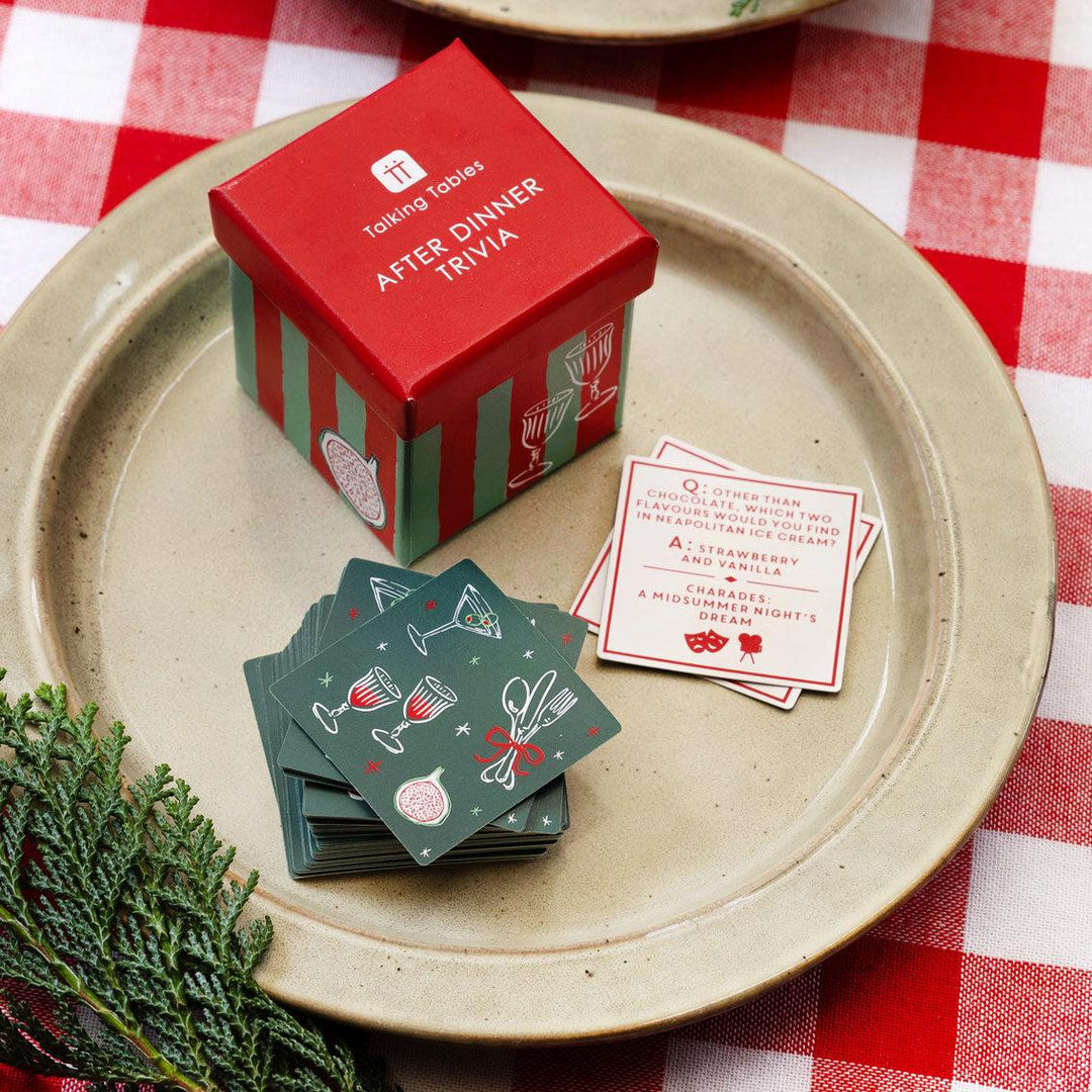 Family Trivia Game - Christmas Family Games - Christmas Party Game - After Dinner Game - Small Games - Family Games Night - Stocking Filler - Jolie Fete UK