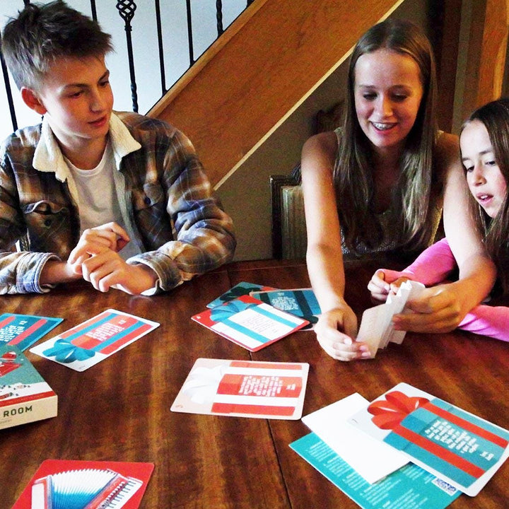 Family Escape Room Game - Christmas Family Games - Christmas Party Game - After Dinner Game - Small Games - 10 Puzzles - 45 Minutes - Jolie Fete UK