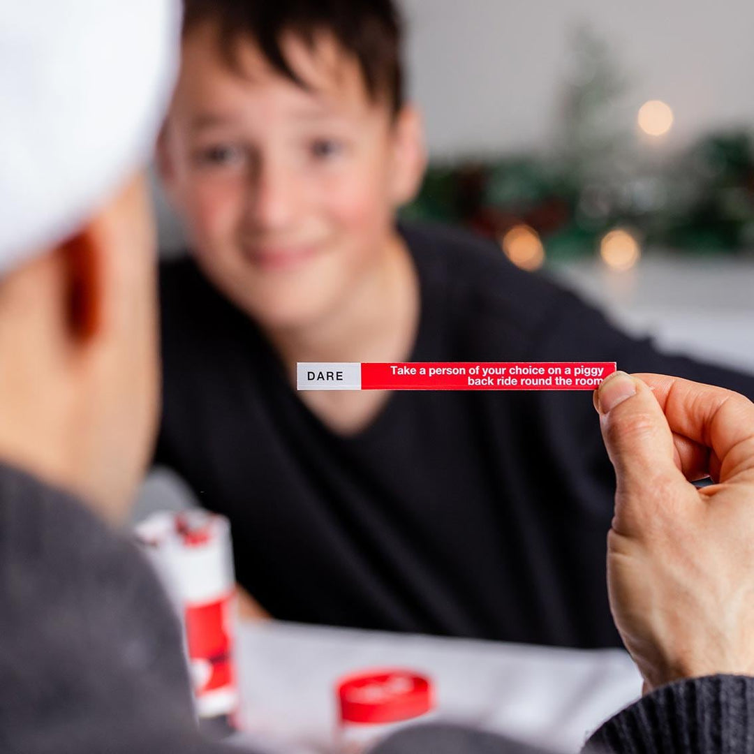 Christmas Santa Family Games - Charades - Hum That Tune - Jokes - Dares - Christmas Party Game - Family Games Night - Stocking Filler - Jolie Fete UK