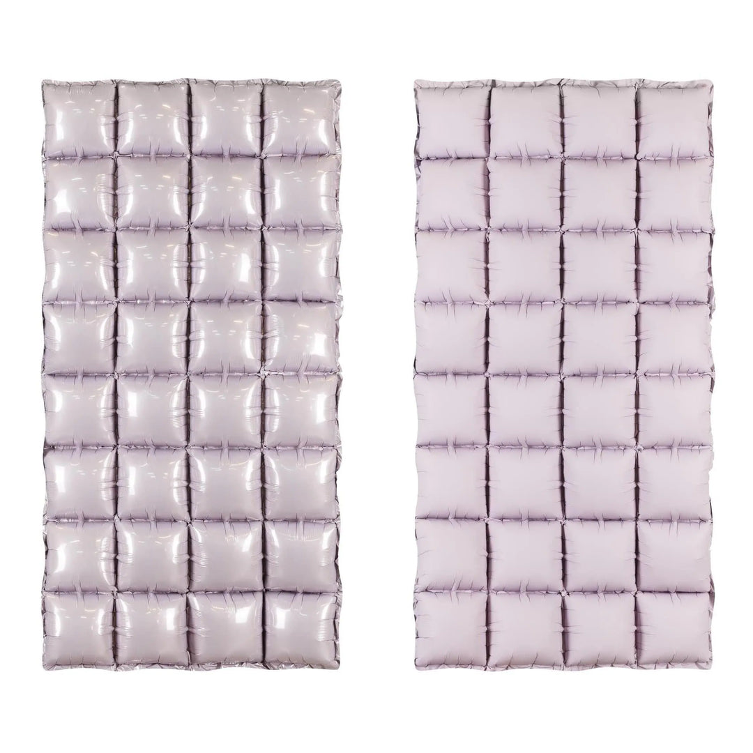 1 x Lilac Balloon Curtain - Large Double Sided Waffle Balloon - Balloon Wall Decor - Mermaid Party - Under The Sea Party Theme - Dive Into 5 - Jolie Fete UK