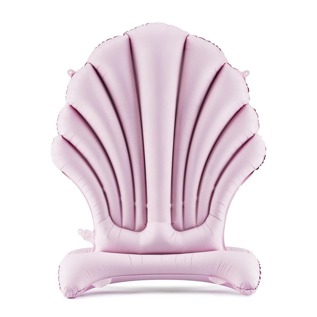 Large Shell Foil Balloon - Mermaid Theme - Under the Sea Party - Lilac Standing Balloon - Sea Shell Balloon - Kids Birthday Party - Jolie Fete UK