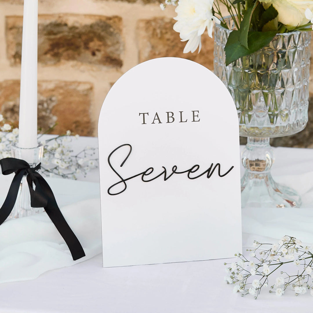 Mr & Mrs Wedding Photo Booth Frame - Black And White Monochrome Picture Frame - Customise With Your Name And Date - Minimalist Wedding - Jolie Fete UK