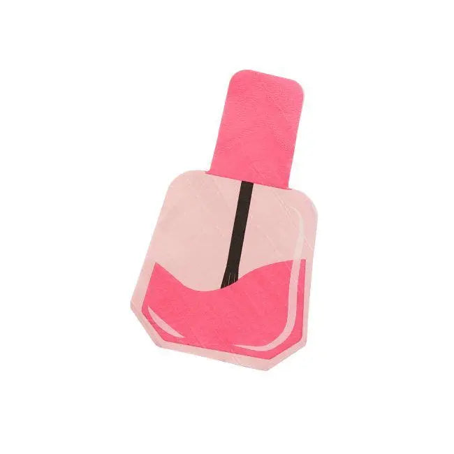 Nail Varnish Paper Napkins - Pamper Party Napkins - Spa Party Tableware - Girls Sleepover Decor - Manicure Themed Party - Pack of 16 - Jolie Fete UK