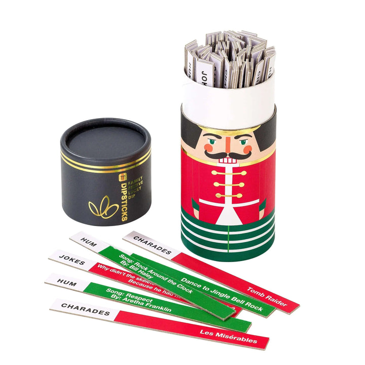 Christmas Family Games - Charades - Hum That Tune - Jokes - Dares - Christmas Party Game - Nutcracker - Family Games Night - Stocking Filler - Jolie Fete UK