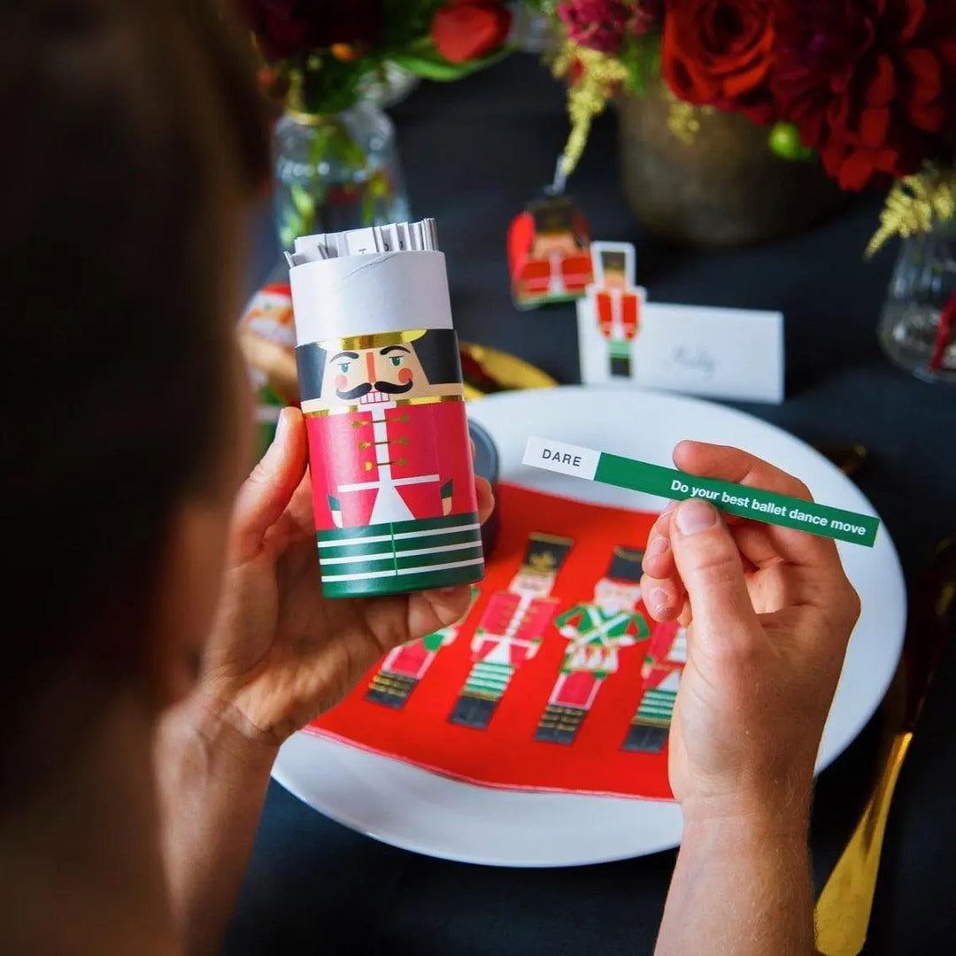 Christmas Family Games - Charades - Hum That Tune - Jokes - Dares - Christmas Party Game - Nutcracker - Family Games Night - Stocking Filler - Jolie Fete UK