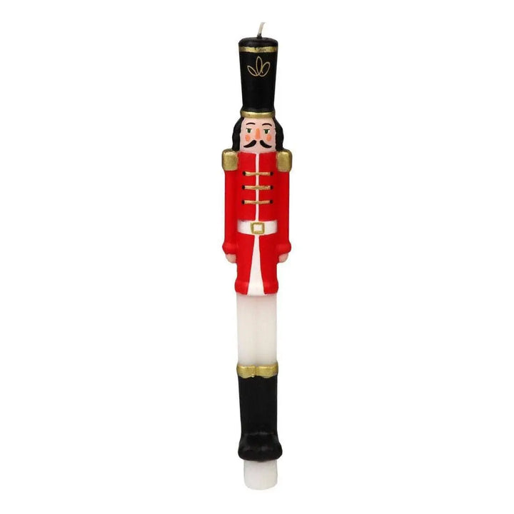 Nutcracker Christmas Dinner Candles - Hand Painted Christmas Table Candles -Christmas Decorations-Christmas Gifts-Stocking Fillers-Pack Of 2 - Jolie Fete UK