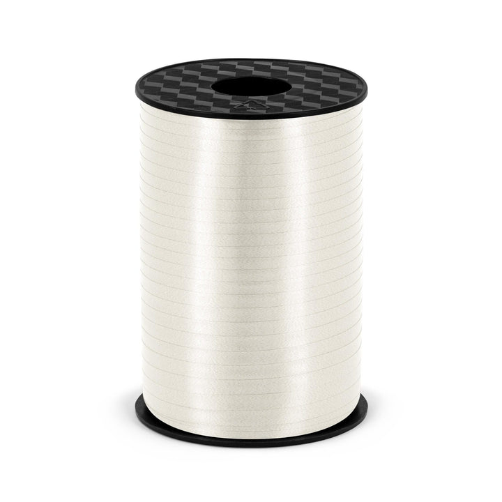 White Ribbon - Balloon Ribbon - Curling Ribbon - Gift Wrap Ribbon - 225m - Jolie Fete UK