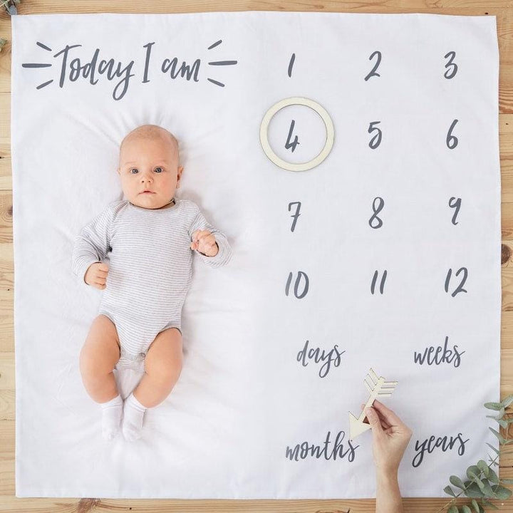 Baby Milestone Mat - Oh Baby! Ginger Ray