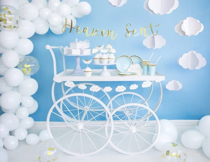 Clouds Decorations - White Hanging Cloud Decorations - Baby Shower Decorations - Birthday Decor -Party Decorations-Baby Nursery-1st Birthday