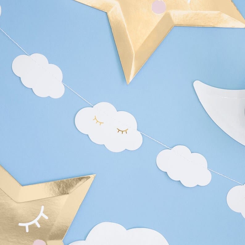 Clouds Decorations - White Hanging Cloud Decorations - Baby Shower Decorations - Birthday Decor -Party Decorations-Baby Nursery-1st Birthday