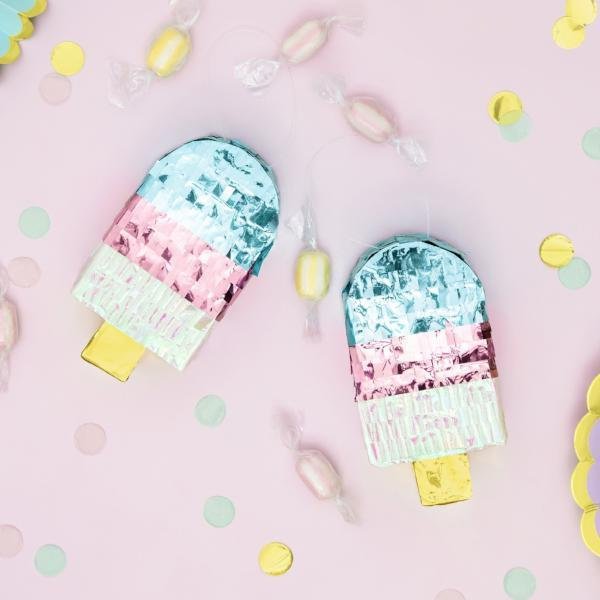 Mini Ice Cream Piñata - Party Favour