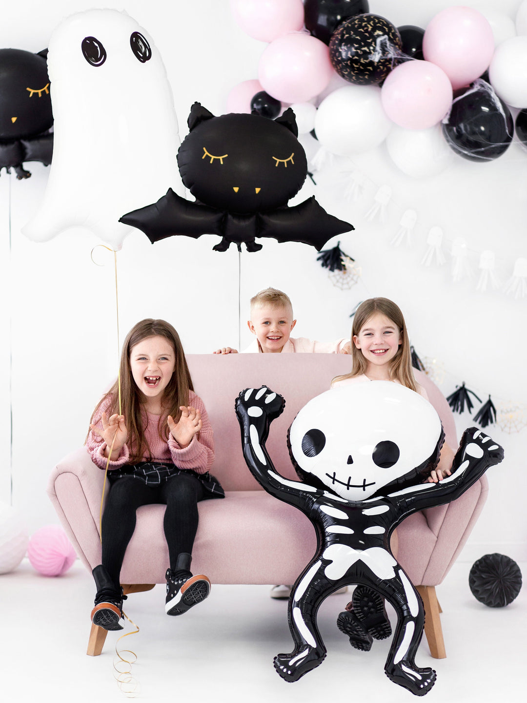 Giant Skeleton Balloon - Large Halloween Balloons - Haunted House Party - Halloween Party Decorations
