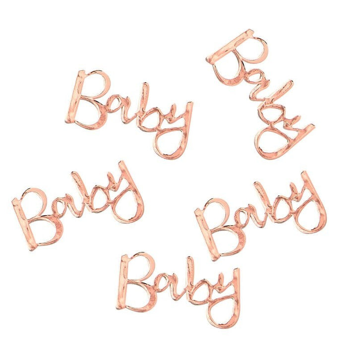 Rose Gold Baby Table Confetti - Twinkle Twinkle Table Scatters - Gold Baby Shower Accessories - Gender Neutral Baby Shower Decorations