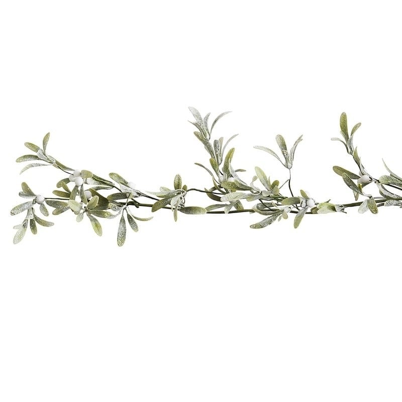 Mistletoe Garland - Christmas Decorations - Rustic Christmas - Christmas Foliage - Fireplace Decor - Winter Wedding - 1 x 1.5m