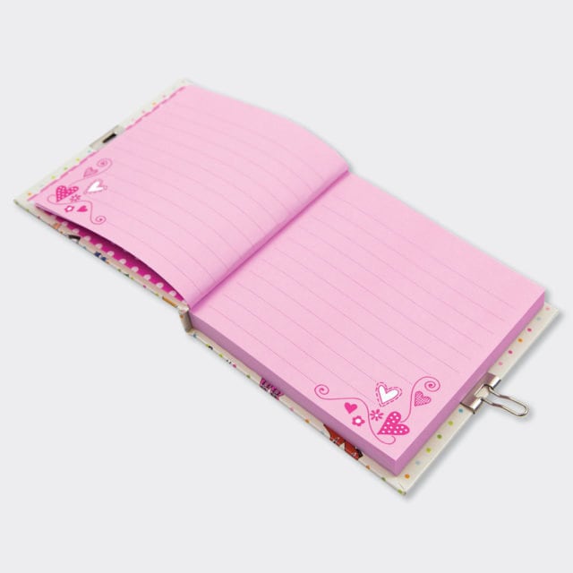 Kids Secret Diary With Lock - Notebook With Padlock And Two Keys - Lockable Journal - Gift For Girl - Rachel Ellen Designs