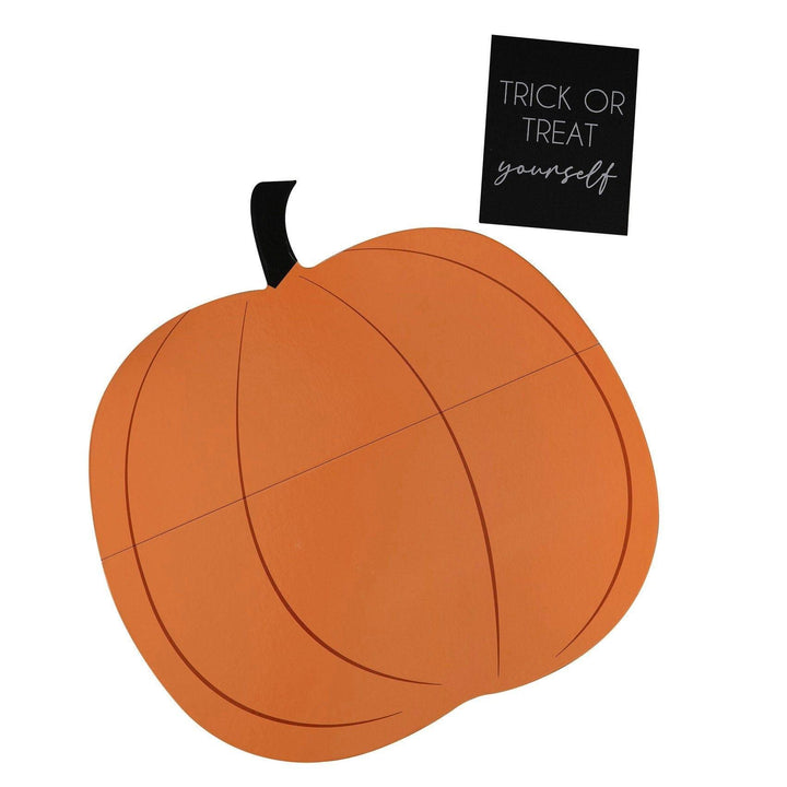 Pumpkin Halloween Grazing Board - Orange Party Snack Board - Halloween Party Decorations - Trick Or Treat Yourself - Halloween Decor